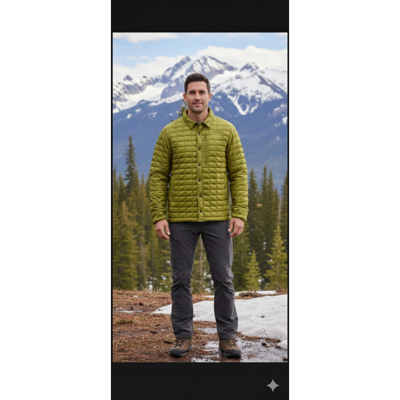 The North Face Thermoball Puffer Jacket 2X Quilted Coat  Packable Chartreuse - Picture 1 of 11